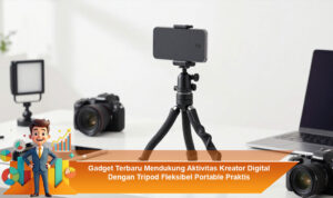 Gadget-Terbaru-Mendukung-Aktivitas-Kreator-Digital-Dengan-Tripod-Fleksibel-Portable-Praktis