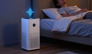 Review-Air-Purifier-Kamar-Tidur-Review-Kebisingan-Suara-Kipas-Saat-Mode-Malam