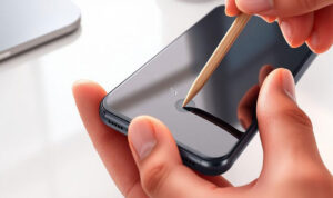 Tips-Membersihkan-Port-Charging-Yang-Tersumbat-Debu-Menggunakan-Tusuk-Gigi-Kayu